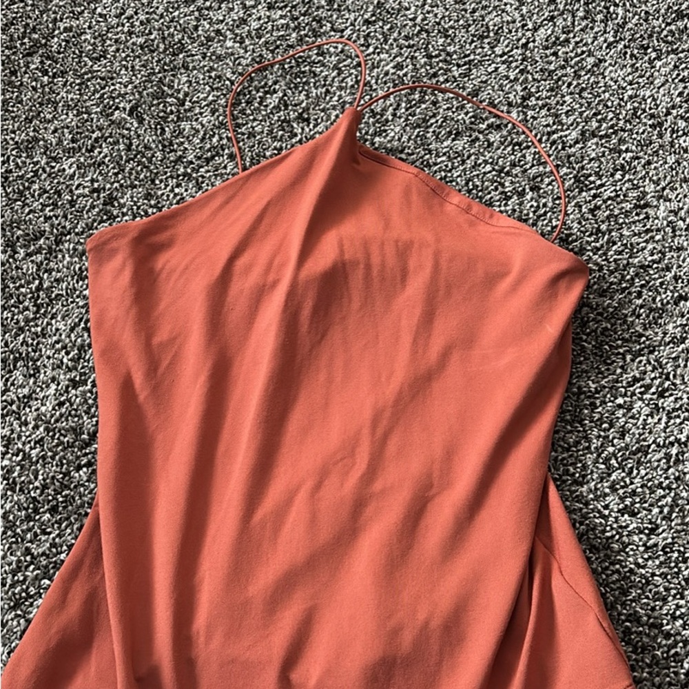 H&M Terracotta Sleeveless Top
